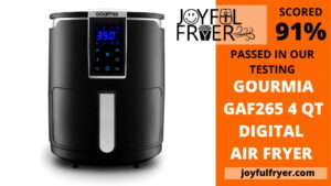 Read more about the article A balanced review of Gourmia 4 qt air fryer